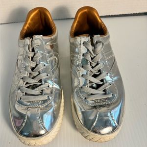 Silver‎ Tretorn sneakers